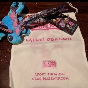 WORLD OF WARCRAFT BLIZZARD PLUSH WOW COLLECTABLE 2015 FAERIE DRAGON